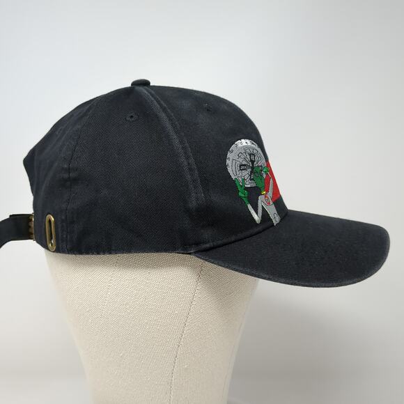 Area 51 Slideback Baseball Cap Black One Size Embroidered Alien Fresh Jerky - Picture 5 of 9